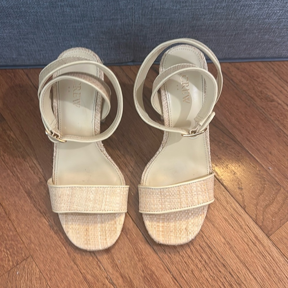 J Crew block heels (women’s)